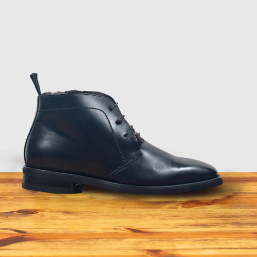 Gova Shearling-Lined Demi Boot – Calzoleria Toscana