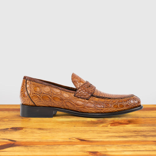 Izano Dip-Dyed Nile Crocodile Loafer – Calzoleria Toscana