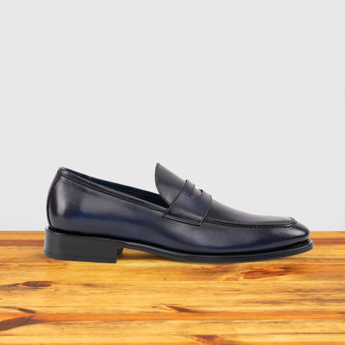 7730 Leather Dress Loafer – Calzoleria Toscana