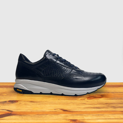 Caiano Dip-Dyed Crocodile Sneaker – Calzoleria Toscana
