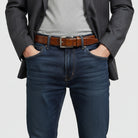 C8099 Calzoleria Toscana Crocodile Belt