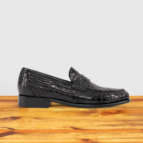 Izano Dip-Dyed Nile Crocodile Loafer – Calzoleria Toscana