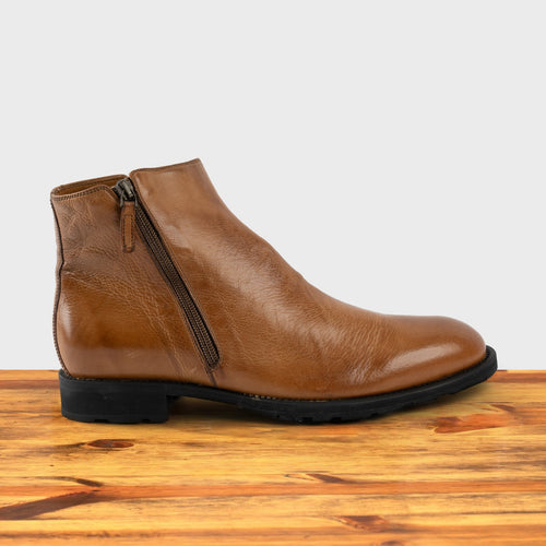 Q254 Dip-Dyed Double-Zip Boot – Calzoleria Toscana