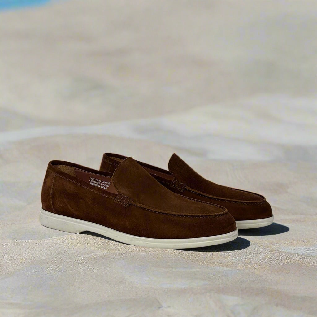 Calzoleria Toscana Sommo Venetian Suede Loafer